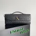 Bottega Veneta Leather Clutch with Knot Closure #A45659