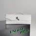 Bottega Veneta Leather Clutch with Knot Closure #A45659