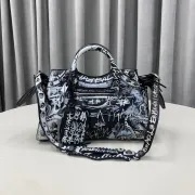 Balenciaga Distressed  Bag with Graffiti Details #A46204