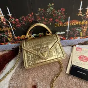 New style  Leather Crossbody Handheld  Crocodile Pattern Top quality D&amp;G BAG #A23007