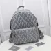 Dior CD Diamond Rider backpack 1:1 original Quality Gray/Black #999934425