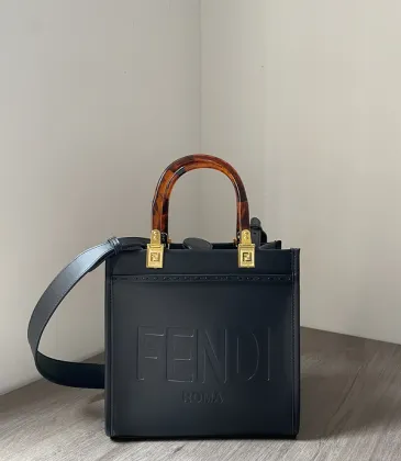 Fendi top quality new style  glass handle detachable shoulder strap  Sunshine small handbag #A22866