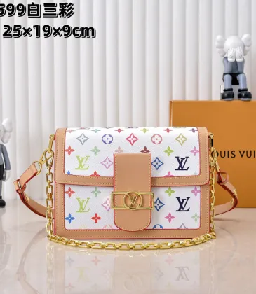 Women's Louis Vuitton Dauphine Soft GM Multicolor Monogram Bag #A46400