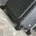 Louis Vuitton Classic Monogram Canvas Luggage in Brown and Black 20 inch #A46398