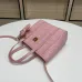 New handbag MCM  good quality mini pink Lovely bag  #A22917