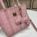 New handbag MCM  good quality mini pink Lovely bag  #A22917