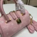 New handbag MCM  good quality small pillow  pink Lovely bag  #A22919