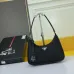 Prada AAA+ Hobo handbags Cowhide moon shaped bag #999931346