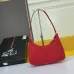 Prada AAA+ Hobo handbags Cowhide moon shaped bag #999931346