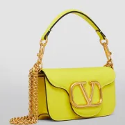 Valentino GARAVANI Leather Locó Top-Handle Bag #A30128