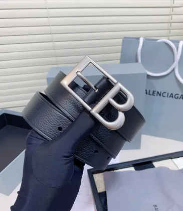 Good Quality Balenciaga Designer Belt Iconic BB Buckle #A46195