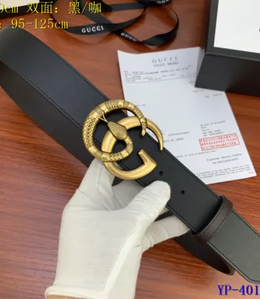 Gucci AAA+ Leather Belts W4cm #9129915