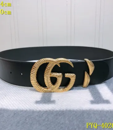 Men's Gucci AAA+ Leather Belts 4cm #9124268