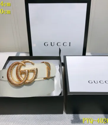 Men's Gucci AAA+ Leather Belts 4cm #9124270