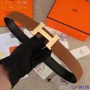 HERMES AAA+ Leather Belts W3.8cm #9129501