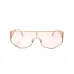 Fendi Eyewear Shield Frame Sunglasses #A29591