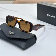 Prada AAA+ Sunglasses Brown #A32018