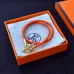 HERMES leather cord bracelet Jewelry #9999921567