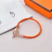 HERMES leather cord bracelet Jewelry #9999921580