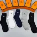 Hermes socks (5 pairs) #A31222