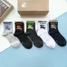 High quality  classic fashion design cotton socks hot sell brand Burberry socks for  women and man 5 pairs #999930295