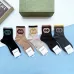 High quality  classic fashion design cotton socks hot sell brand gucci socks for  women and man 5 pairs #999930297