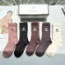 Women's Chanel Socks in Brown and Beige #A45590