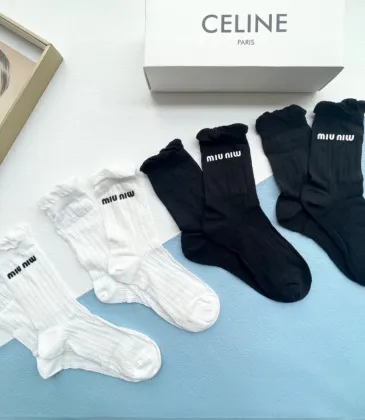 miumiu socks (4 pairs) #A24146