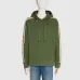 Gucci mens green side-sleeve GG logo hoodie #A33634