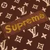 Supreme LV Hoodies for Men Women in Red coffee #99117748