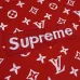 Supreme LV Hoodies for Men Women in Red coffee #99117748