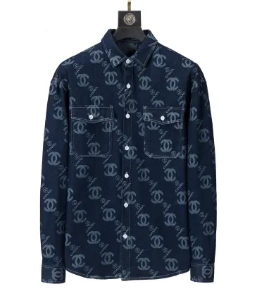 Chanel Denim Shirt Jackets for MEN #A26509