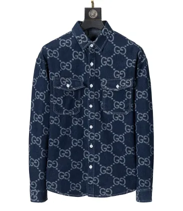 Gucci Denim Shirt Jackets for MEN #A26507