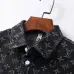 Louis Vuitton Denim Shirt Jackets for MEN #A26518