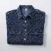 Louis Vuitton Denim Shirt Jackets for MEN #A26519