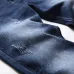 2021 new men's jeans blue stretch European and American personality zipper decoration jeans trendy men #99905875