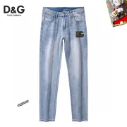 D&amp;G  Light Denim with Logo Detail #A45787