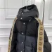 Gucci side logo ribbon GG dark jacquard down jacket #99874779