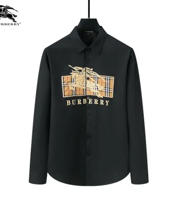 Burberry Shirts for Men's Burberry Long-Sleeved Shirts #A27579