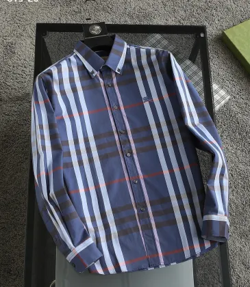 Burberry Shirts for Men's Burberry Long-Sleeved Shirts #A29134