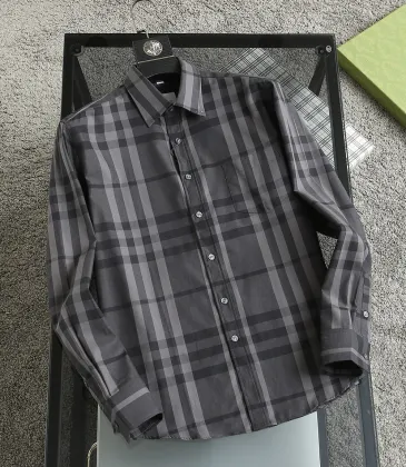 Burberry Shirts for Men's Burberry Long-Sleeved Shirts #A29137