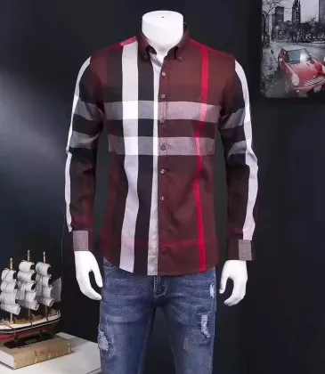 Men's Burberry Long-Sleeved Shirts #807188