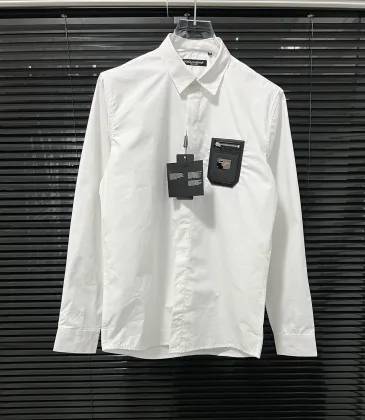 D&amp;G Shirts for D&amp;G Long-Sleeved Shirts For Men #A33083