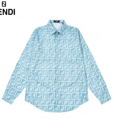 Fendi Shirts for Fendi Long-Sleeved Shirts for men #A44028