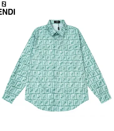 Fendi Shirts for Fendi Long-Sleeved Shirts for men #A44029