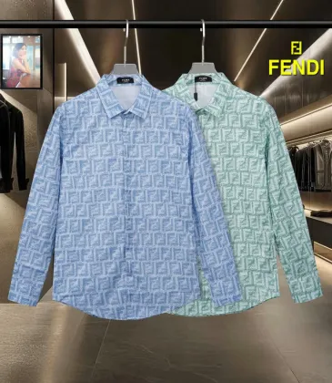 Fendi Shirts for Fendi Long-Sleeved Shirts for men #A45734