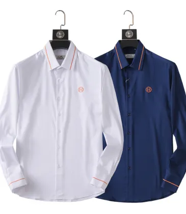 HERMES shirts for HERMES long sleeved shirts for men #A27011