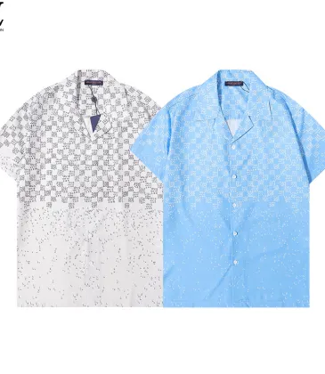 Louis Vuitton Shirts for Louis Vuitton Short sleeve shirts for men #999924533