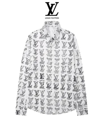 Louis Vuitton Shirts for Louis Vuitton long sleeved shirts for men #999902587