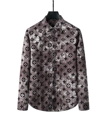 Louis Vuitton Shirts for Louis Vuitton long sleeved shirts for men #A27572